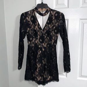 Francescas Lace Romper